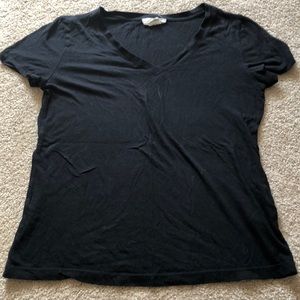 Basic Plain Black Tshirt